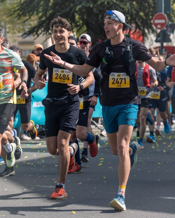 Coureurs lors du Rennes Urban Trail