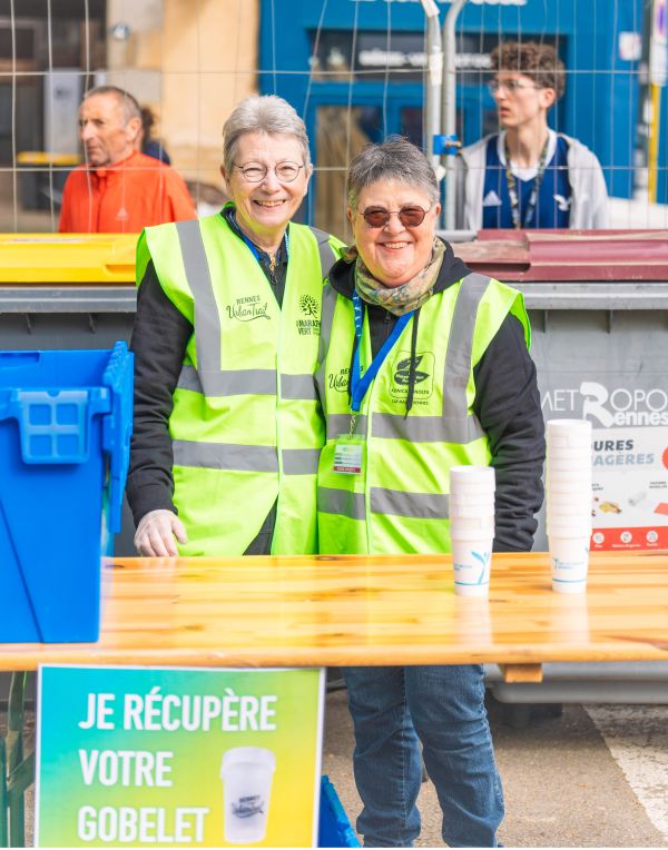 Gestion des d&eacute;chets au Rennes Urban Trail