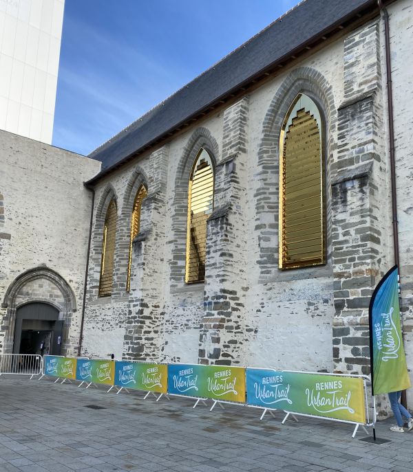 Retrait des dossarts au Rennes Urban Trail