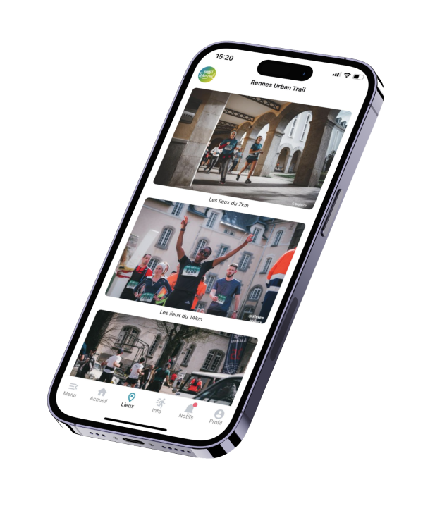 Application du Rennes Urban Trail : ton copilote !