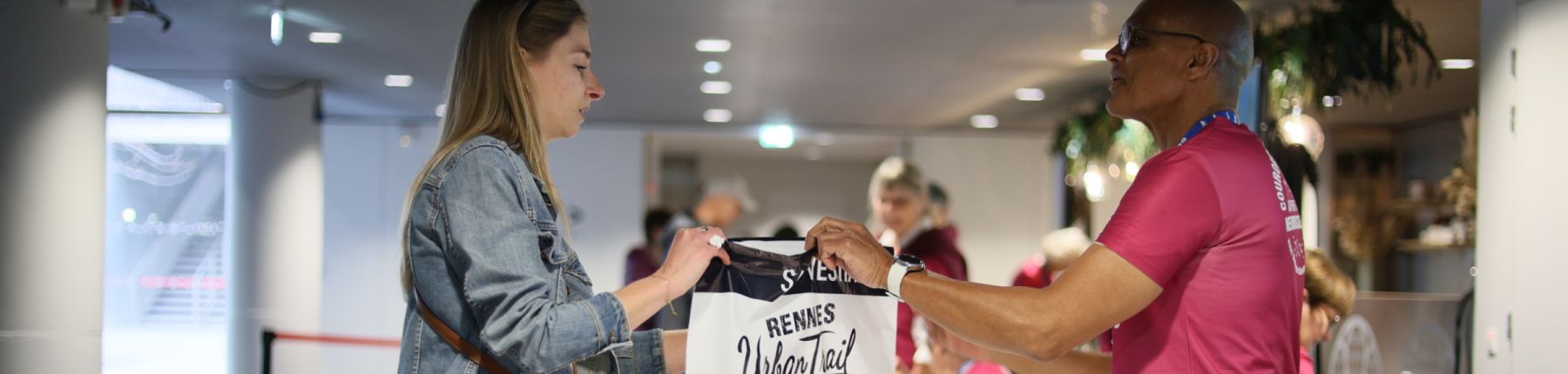 Retrait des dossards