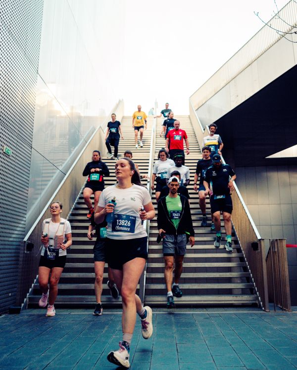 Retrait des dossarts au Rennes Urban Trail